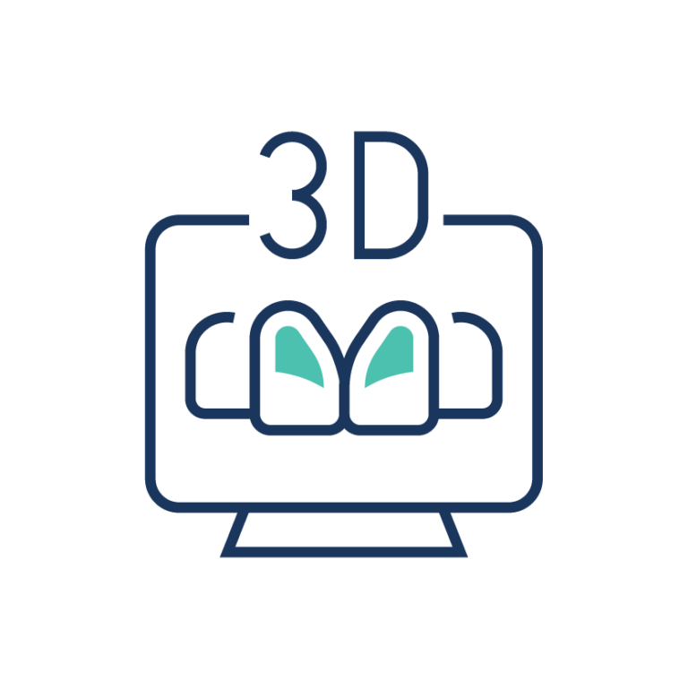 3D X-Ray dental icon